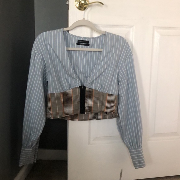 Urban Outfitters Multi-Pattern Top - Picture 2 of 3